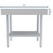 Koolmore 16 Gauge Stainless Steel Commercial Equipment Stand - 30 x 24 Heavy Duty Griddle Stand w/Undershelf EQT-163024 - alternate 6